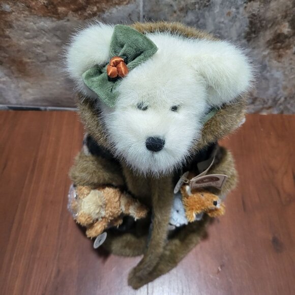 Vintage Boyds Bear Exclusive Edition Fern Woodsbeary with Pippen Alvin Timothy T - Picture 5 of 16